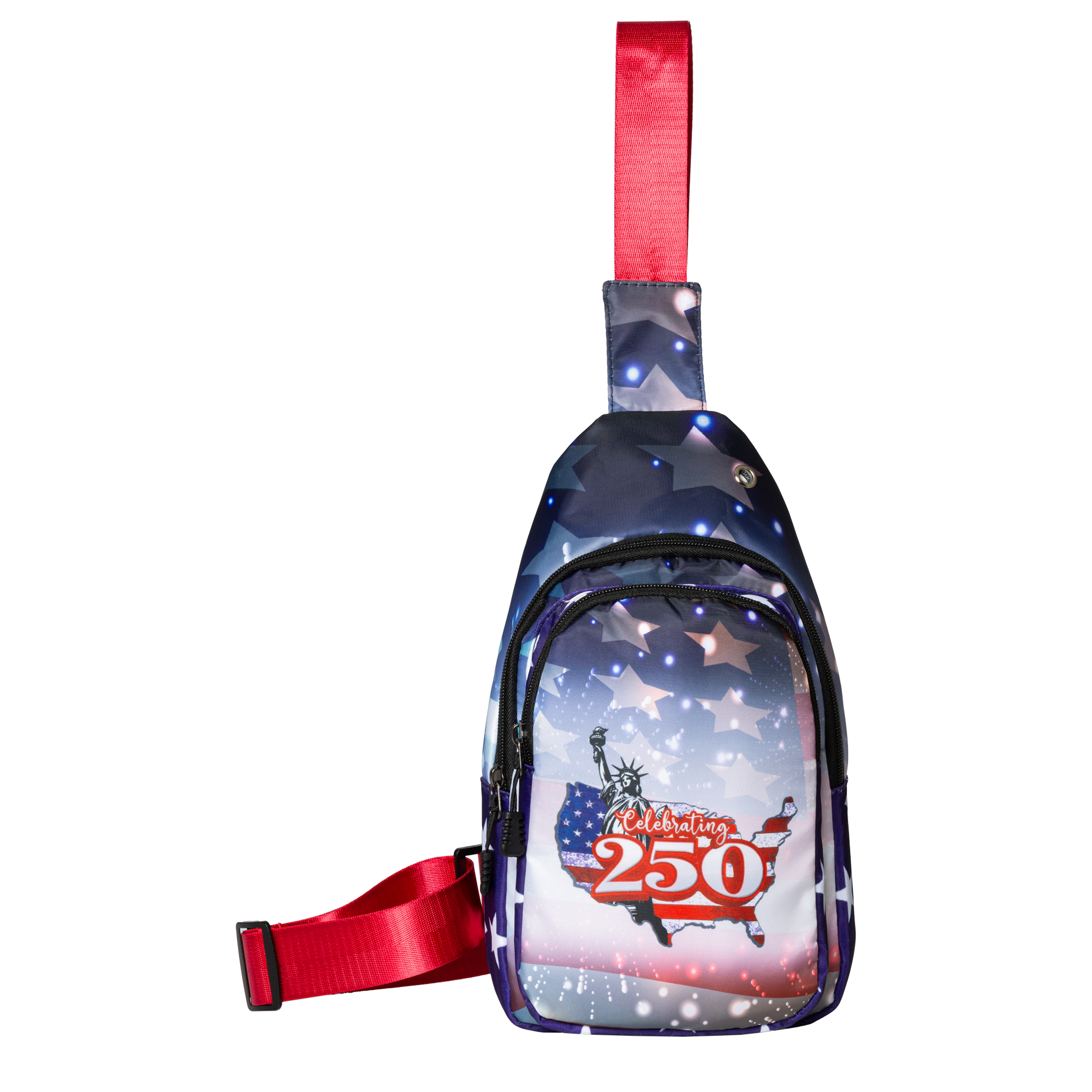 US Celebrates 250 Sling Bag - LBRT MAP Edition