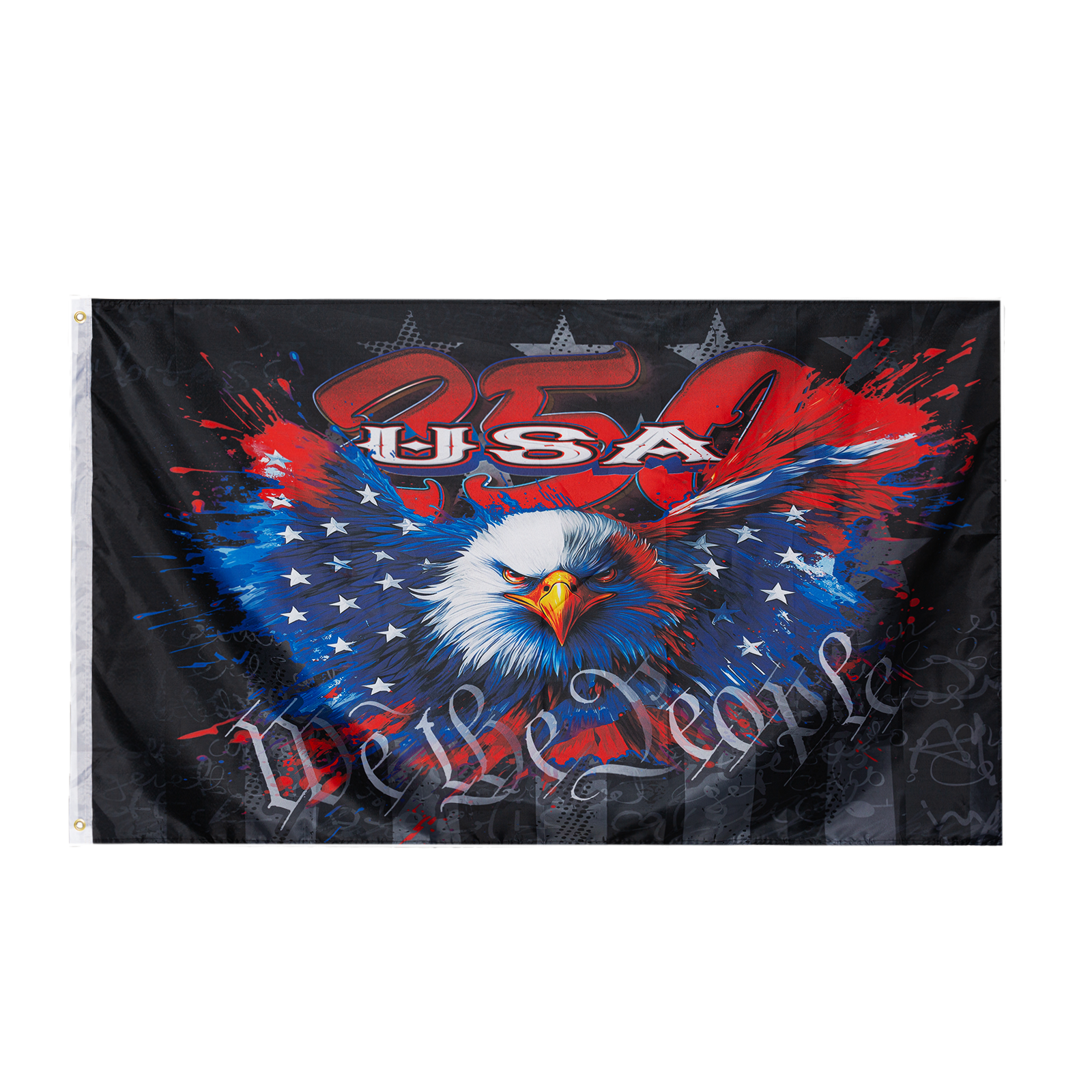 US Celebrates 250 Banner Flag - WTP EAGLE Edition