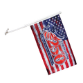 US Celebrates 250 Car Flag - MAIN LOGO Edition