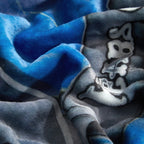 US Celebrates 250 Plush Throw Blanket - Eagle Lightning Strike Edition