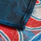 US Celebrates 250 Plush Blanket - LBRT MAP Edition