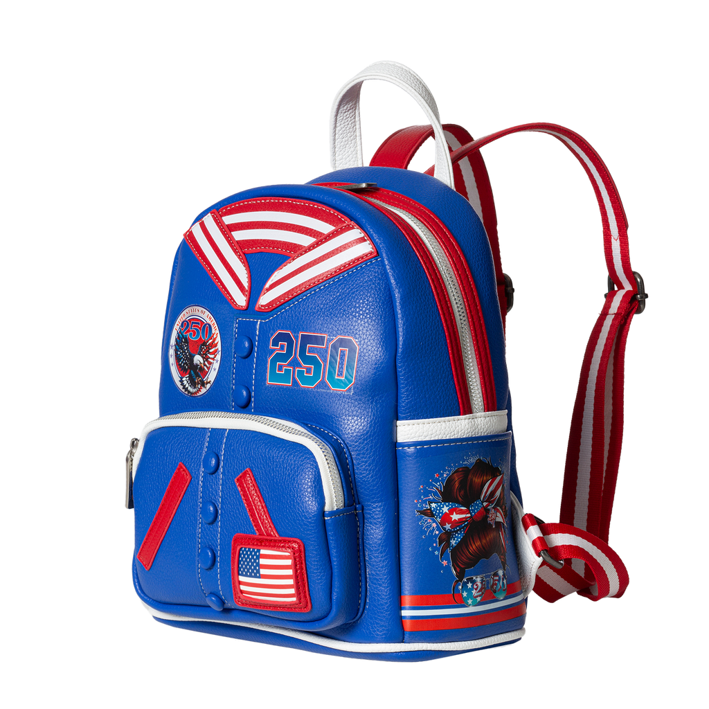 US Celebrates 250 MINI BACKPACK - Varsity Jacket Edition