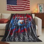 US Celebrates 250 Plush Blanket - WTP EAGLE Edition