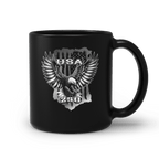 Ceramic Mug – 15 oz - BLK EAGLE | US Celebrates 250 Official