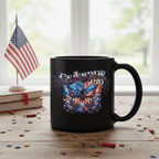 Ceramic Mug – 15 oz - BUTTERFLY | US Celebrates 250 Official