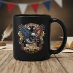 Ceramic Mug – 15 oz - EAGLE AF | US Celebrates 250 Official