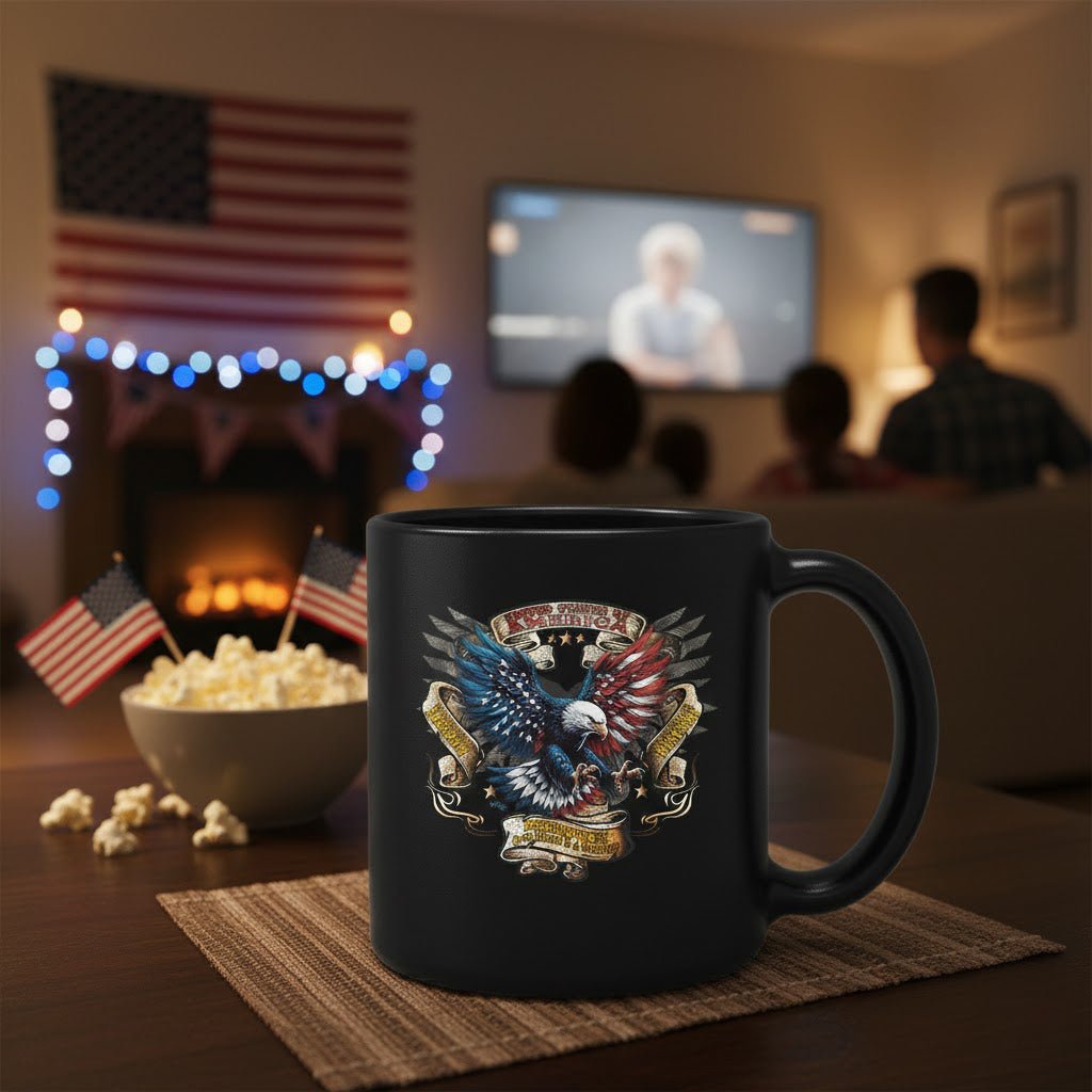 US Celebrates 250 Ceramic Mug – 15 oz - EAGLE AF - US Celebrates 250