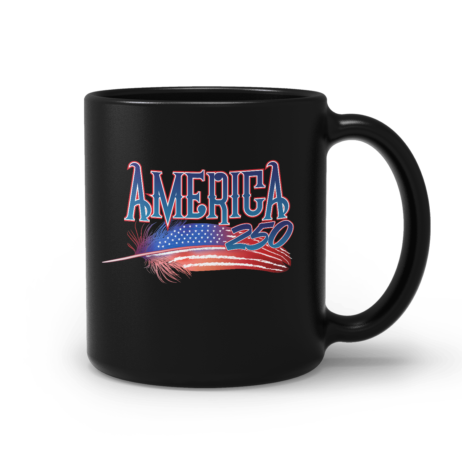 US Celebrates 250 Ceramic Mug – 15 oz - FEATHER - US Celebrates 250