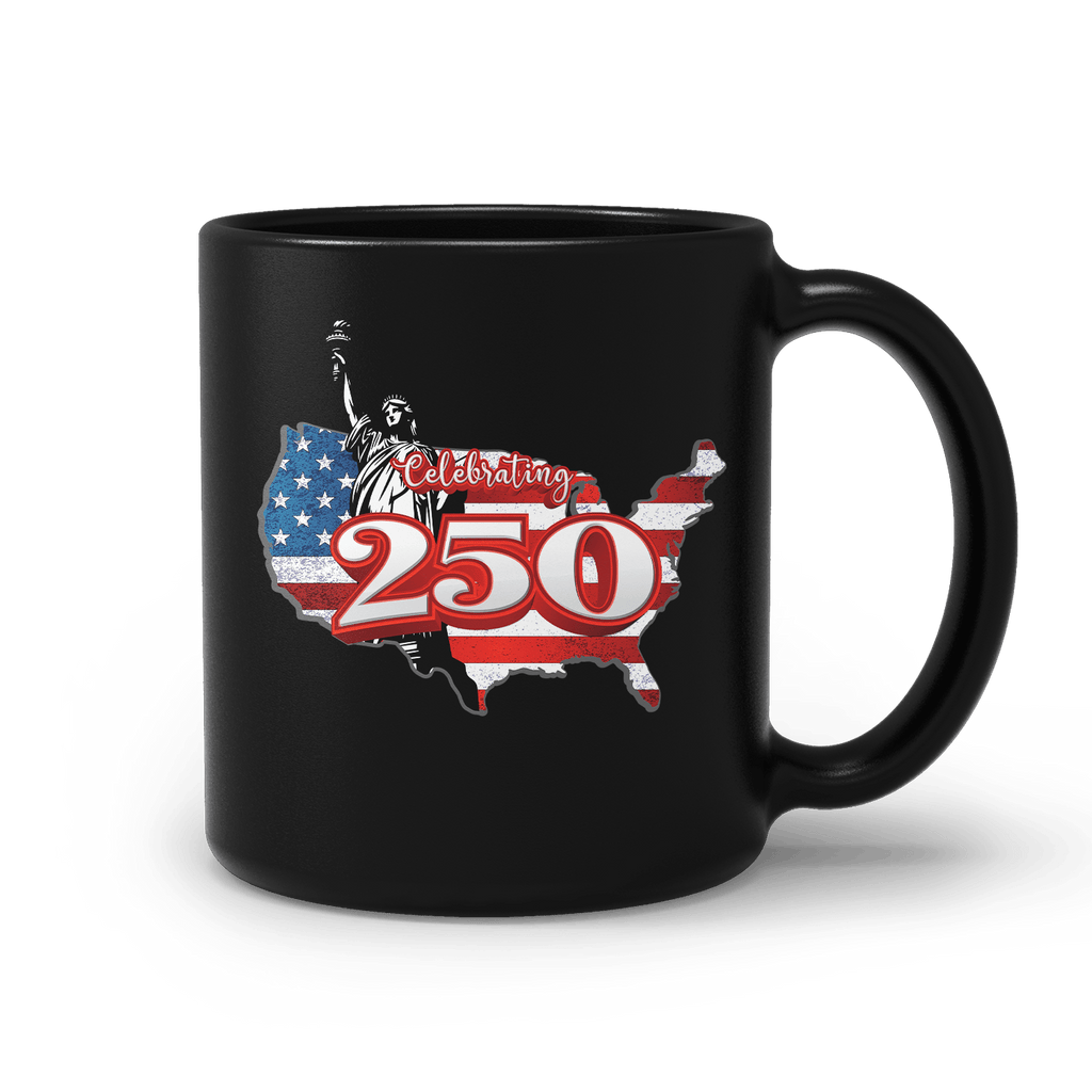 Ceramic Mug – 15 oz - LBRT MAP | US Celebrates 250 Official