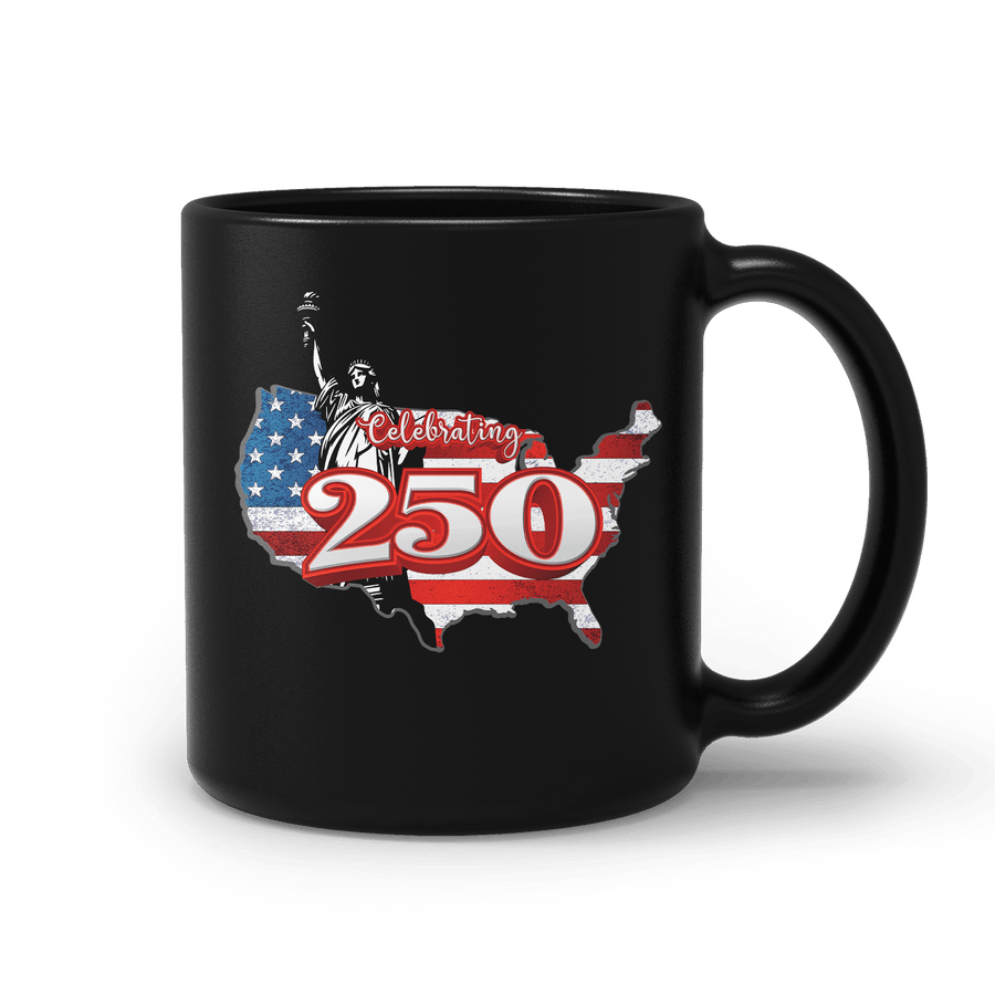 Ceramic Mug – 15 oz - LBRT MAP | US Celebrates 250 Official