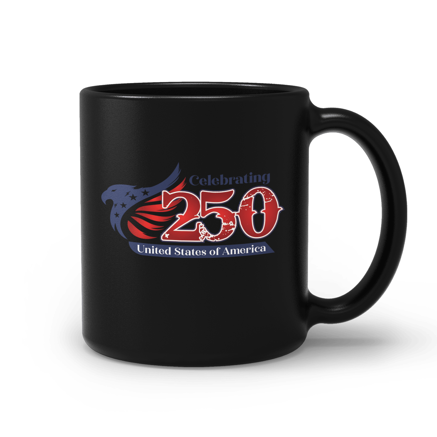US Celebrates 250 Ceramic Mug – 15 oz - MAIN LOGO - US Celebrates 250