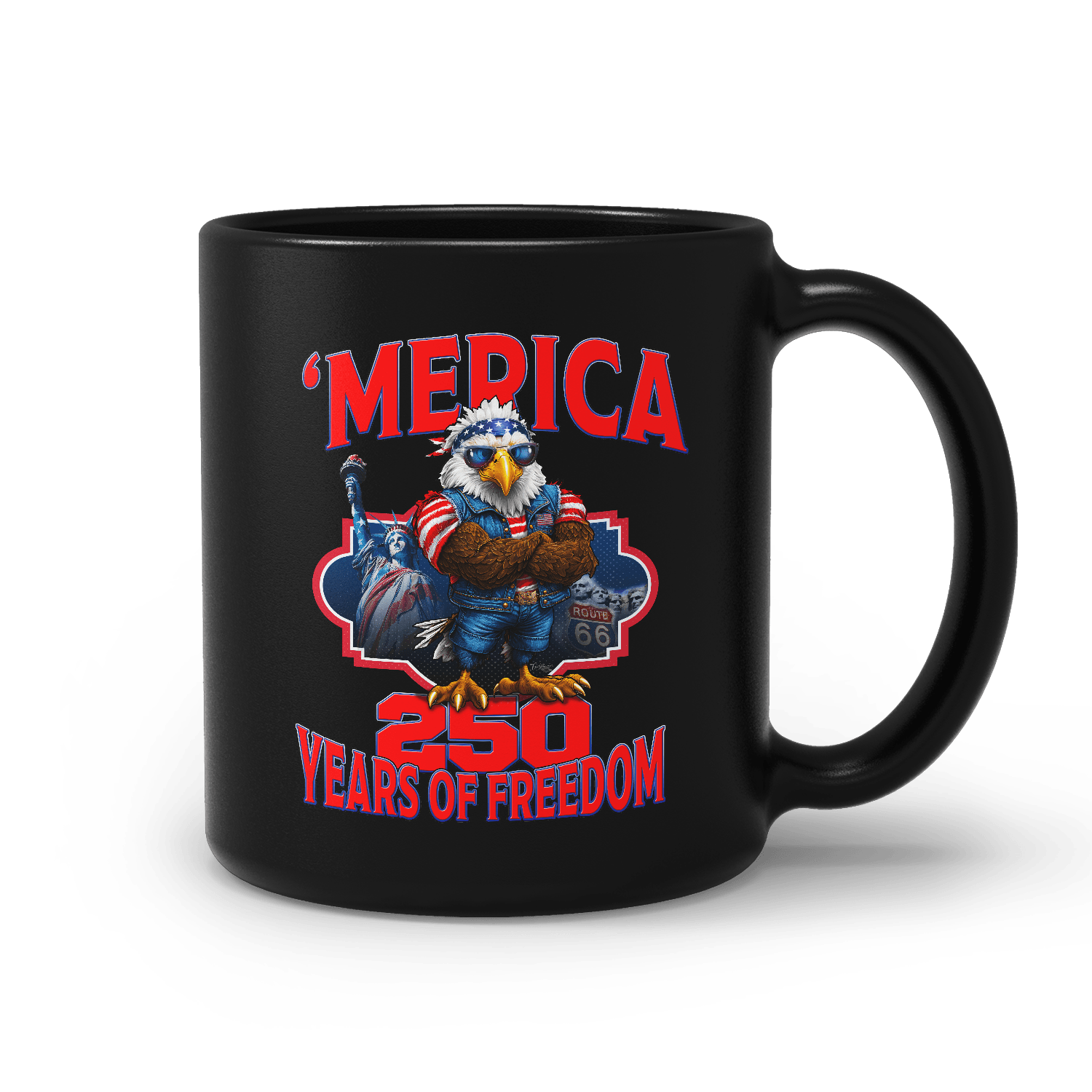 US Celebrates 250 Ceramic Mug – 15 oz - MERICA EG - US Celebrates 250