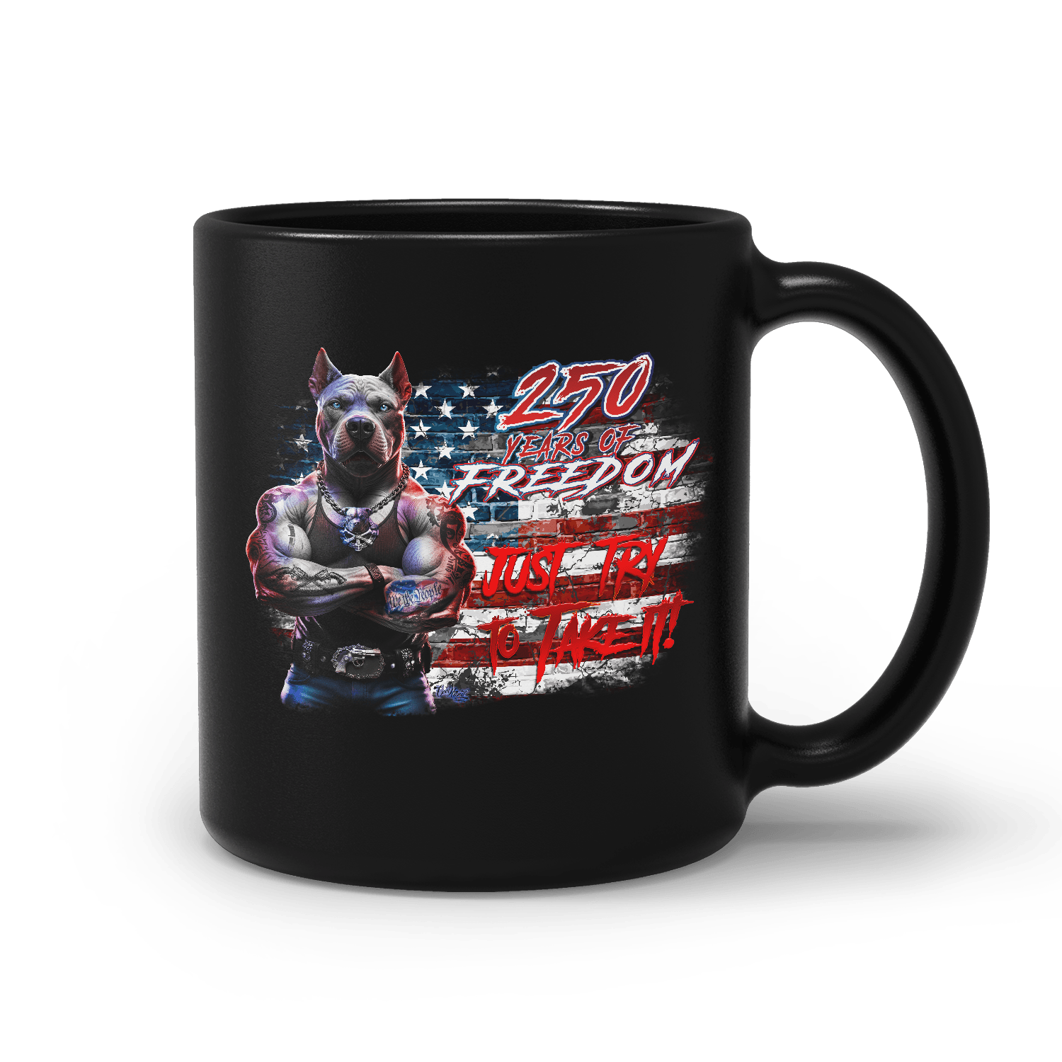 US Celebrates 250 Ceramic Mug – 15 oz - PIT JTTTI - US Celebrates 250