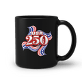 US Celebrates 250 Ceramic Mug – 15 oz - RIBBON - US Celebrates 250