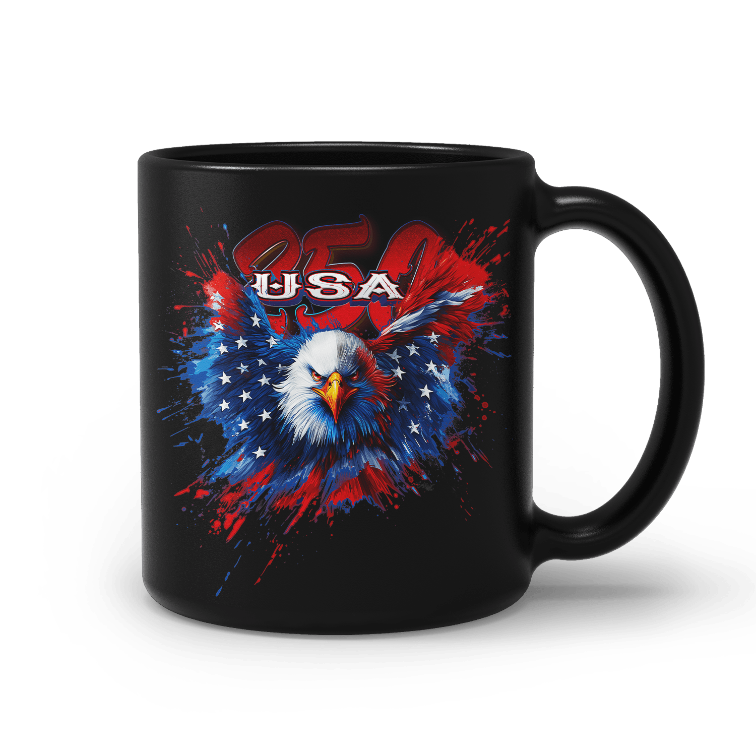 US Celebrates 250 Ceramic Mug – 15 oz - WTP EAGLE - US Celebrates 250