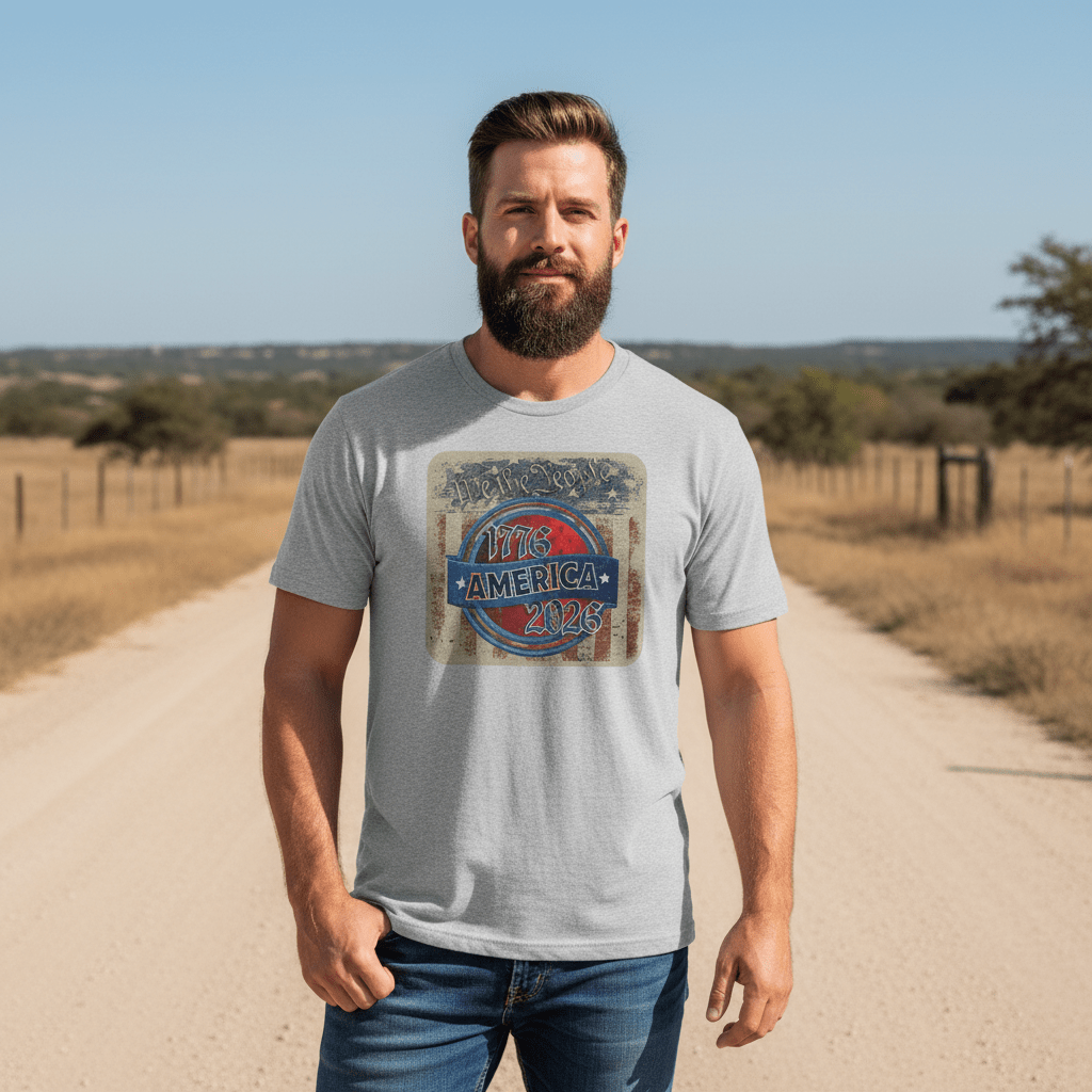 US Celebrates 250 Classic Unisex Tee - 1776 - 2026 - US Celebrates 250