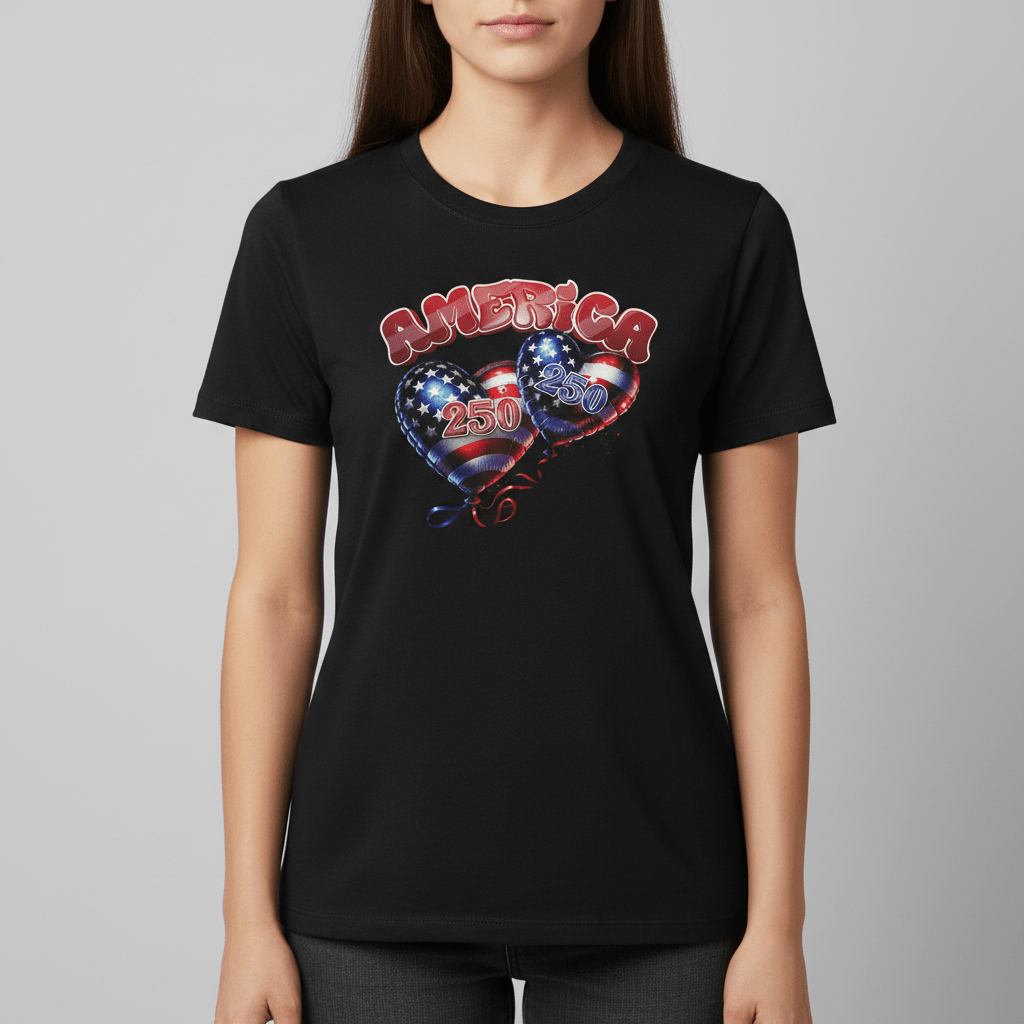 US Celebrates 250 Classic Unisex Tee - BALLONS - US Celebrates 250