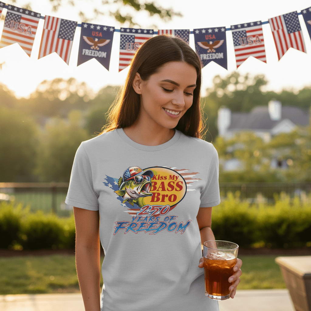 US Celebrates 250 Classic Unisex Tee - BASS 250 - US Celebrates 250