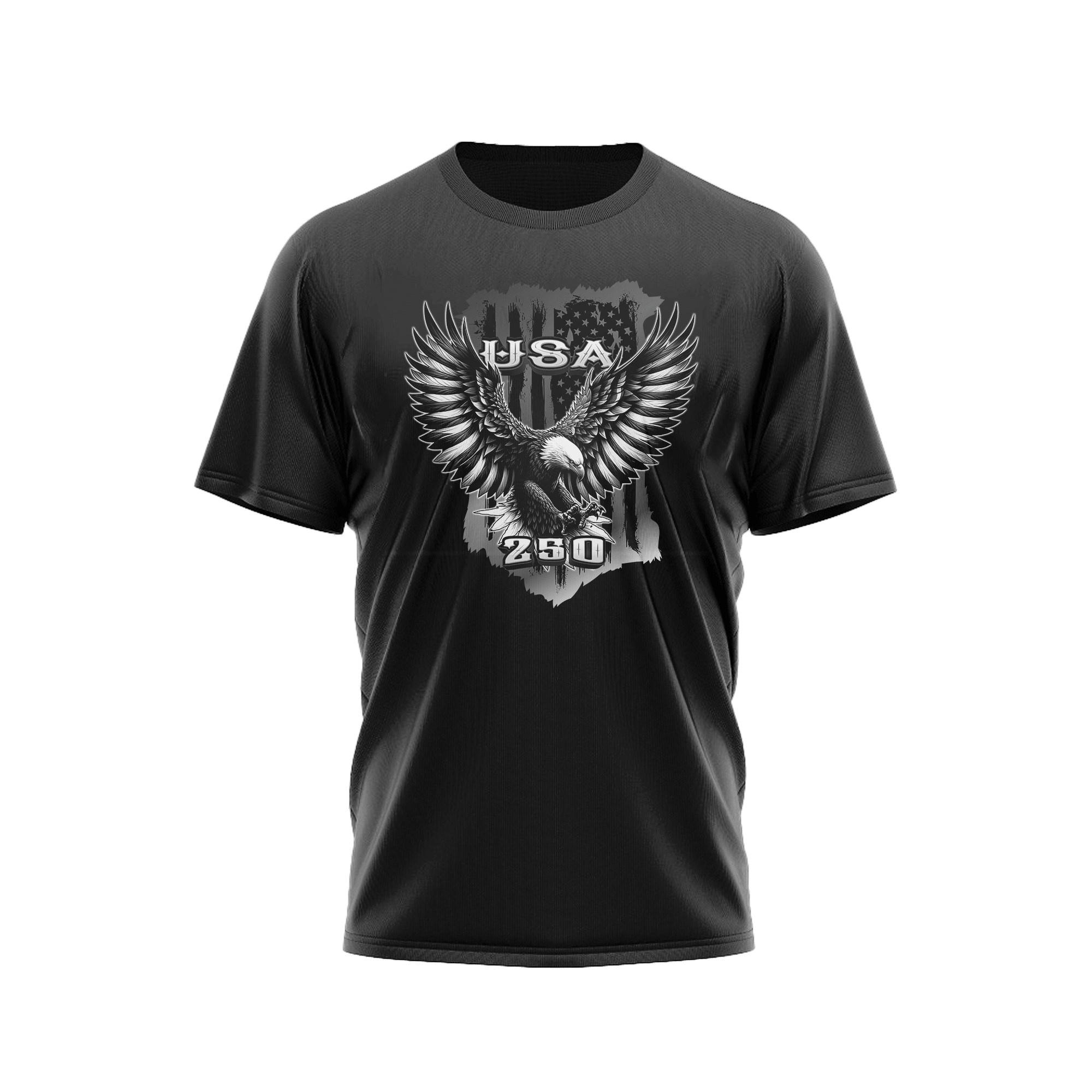 US Celebrates 250 Classic Unisex Tee - BLK EAGLE - US Celebrates 250