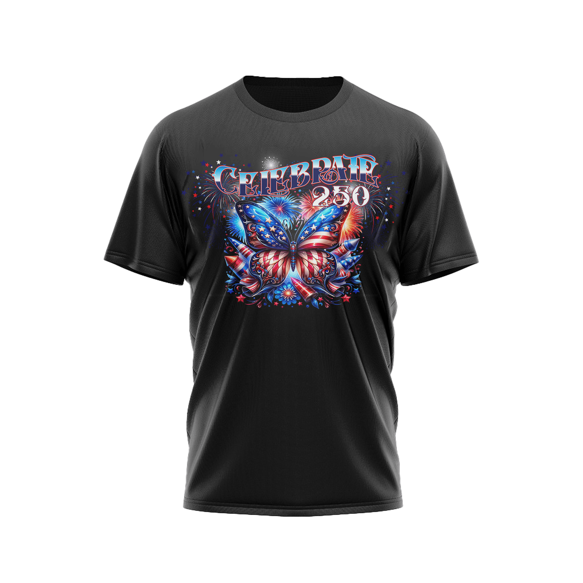 US Celebrates 250 Classic Unisex Tee - BUTTERFLY - US Celebrates 250