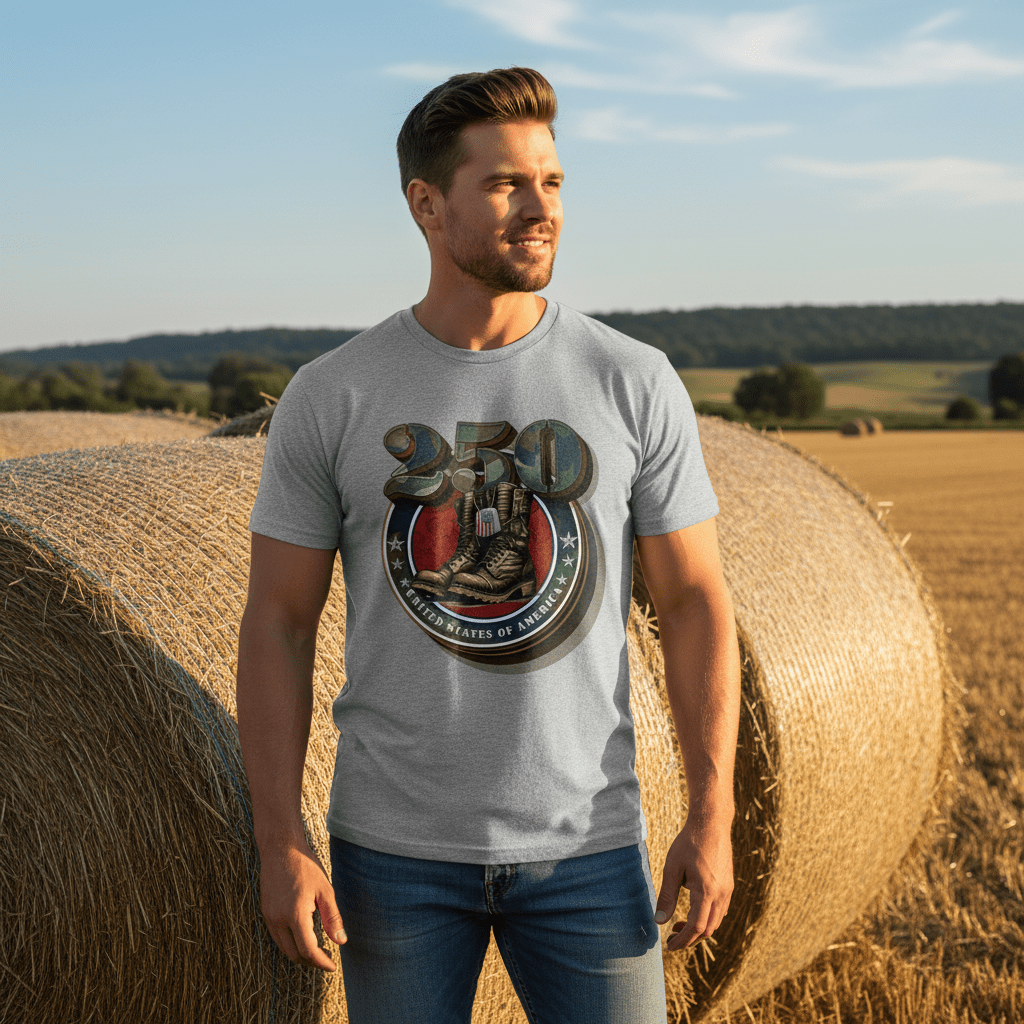 US Celebrates 250 Classic Unisex Tee - DT_BOOTS - US Celebrates 250
