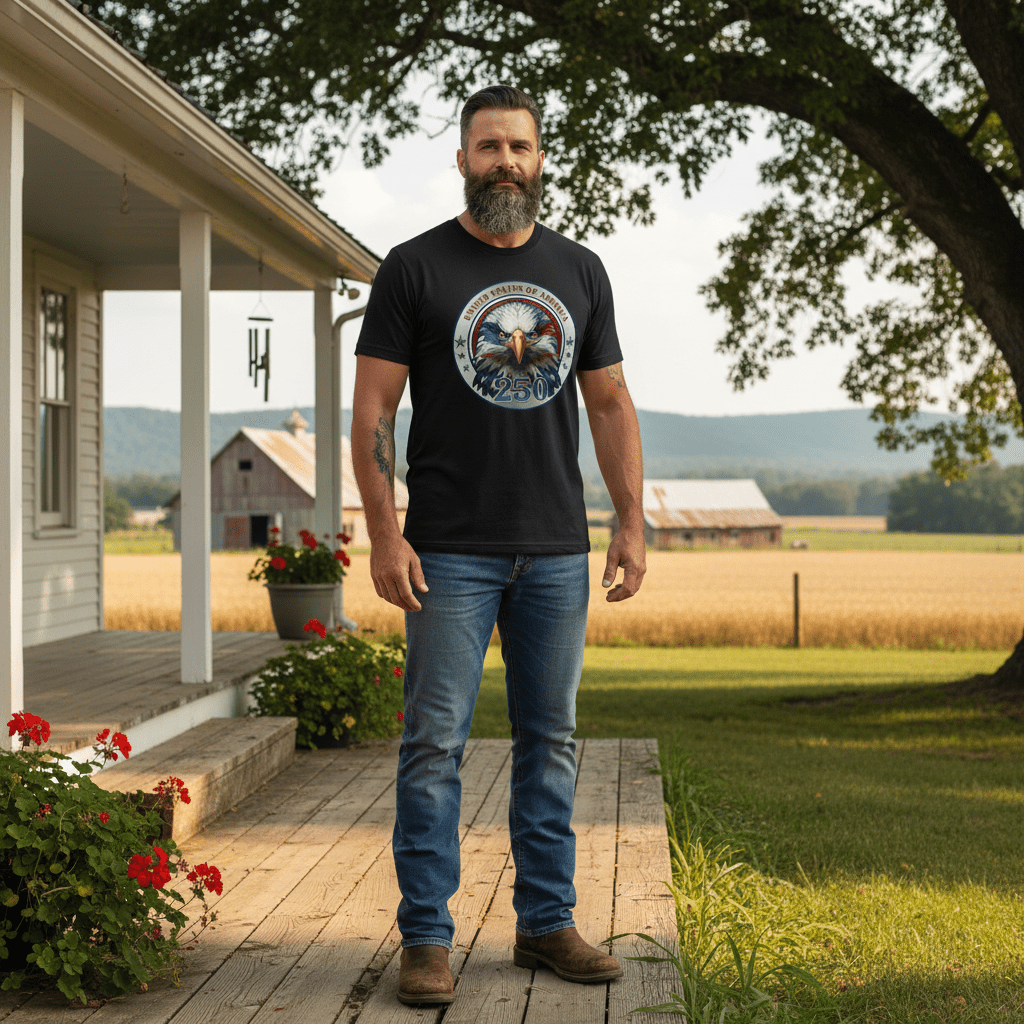 US Celebrates 250 Classic Unisex Tee - EG CRST - US Celebrates 250