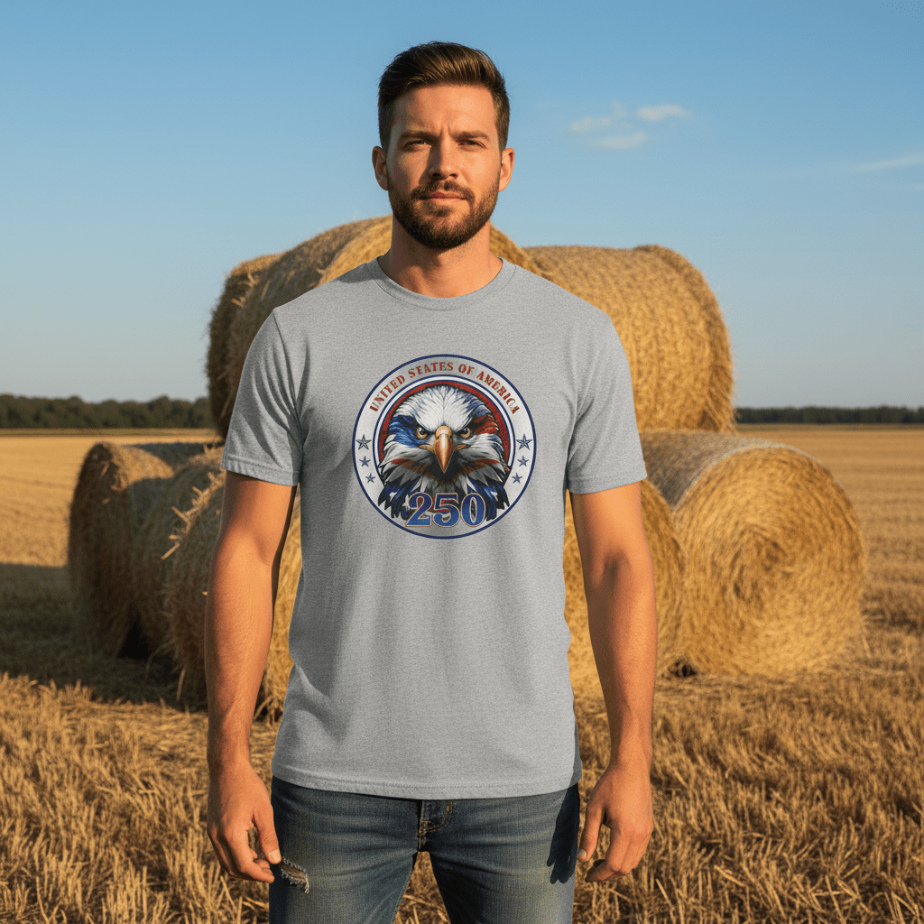 US Celebrates 250 Classic Unisex Tee - EG CRST - US Celebrates 250