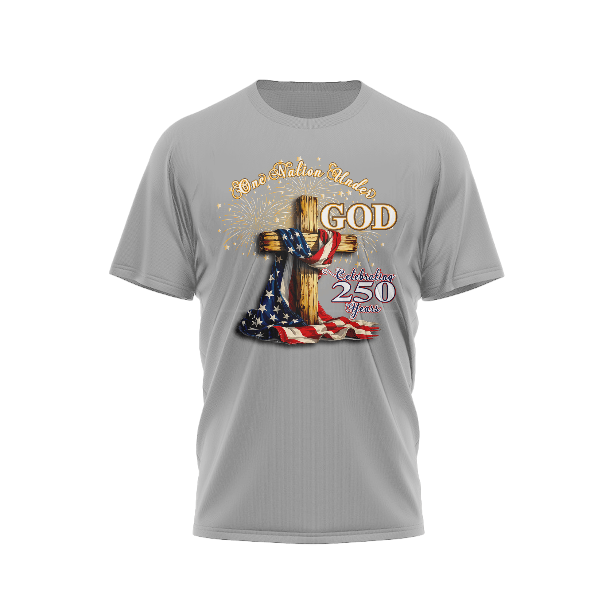 US Celebrates 250 Classic Unisex Tee - GOD - N - CTY - US Celebrates 250