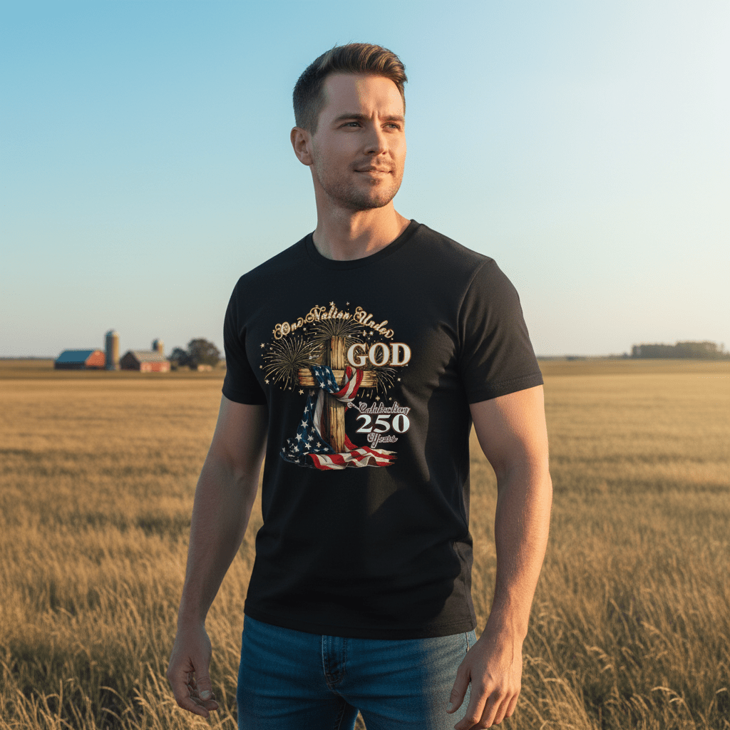 US Celebrates 250 Classic Unisex Tee - GOD - N - CTY - US Celebrates 250