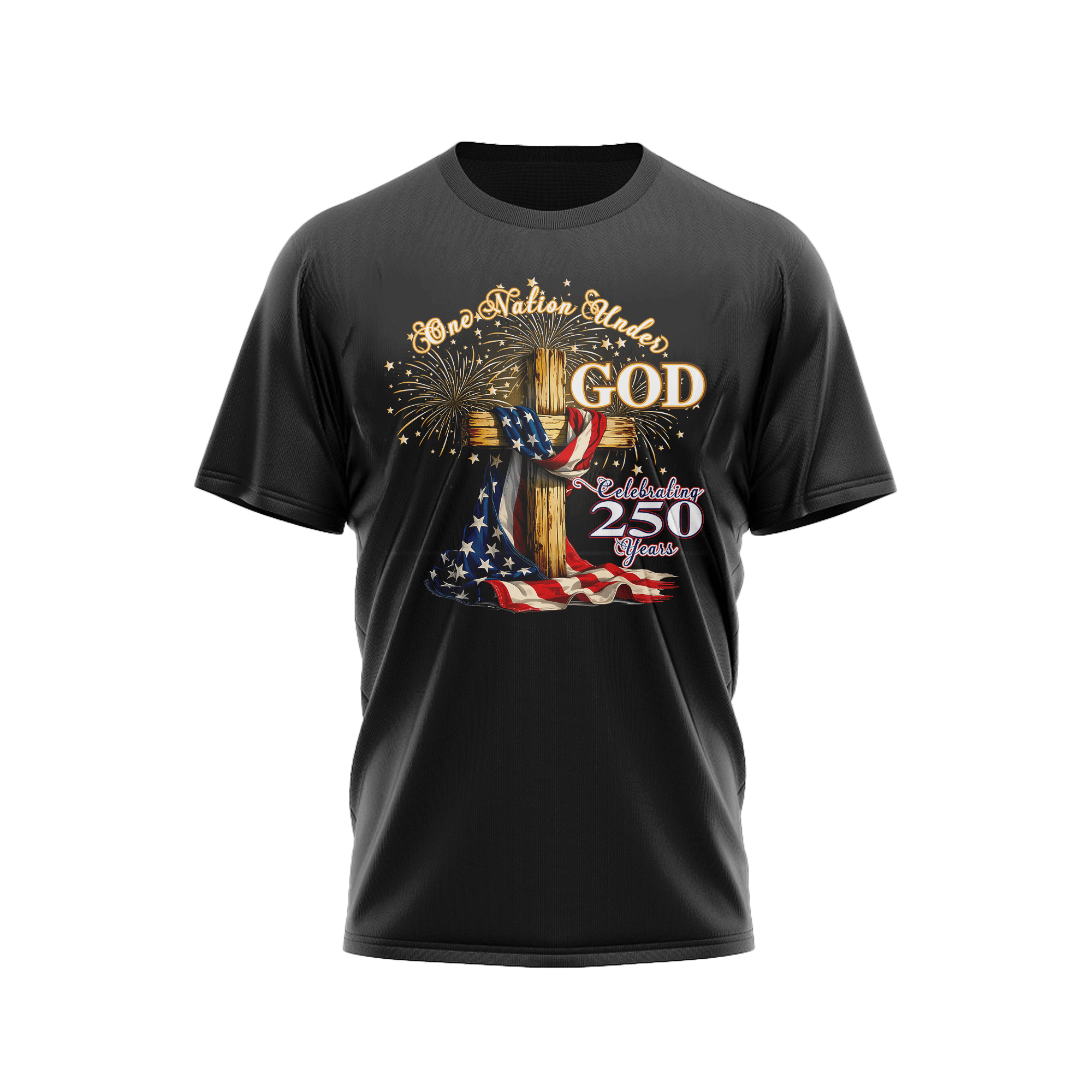 US Celebrates 250 Classic Unisex Tee - GOD - N - CTY - US Celebrates 250