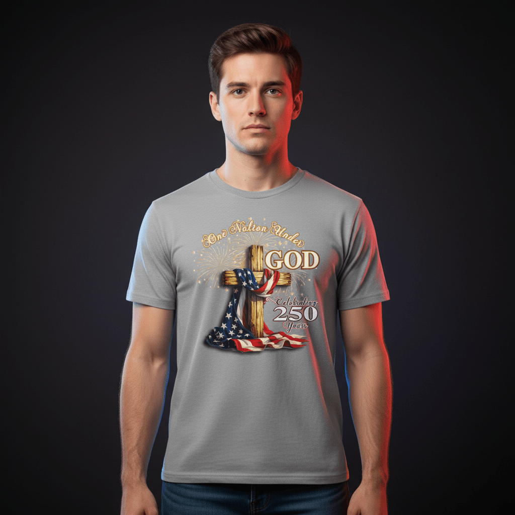 US Celebrates 250 Classic Unisex Tee - GOD - N - CTY - US Celebrates 250