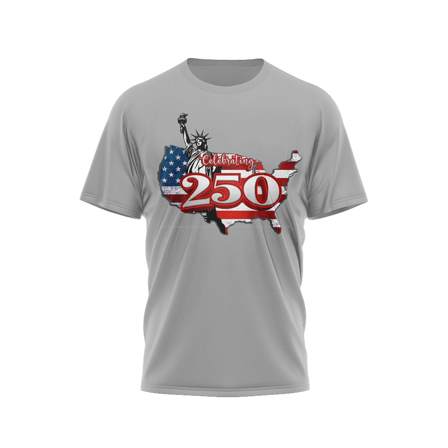 US Celebrates 250 Classic Unisex Tee - LBRT MAP - US Celebrates 250