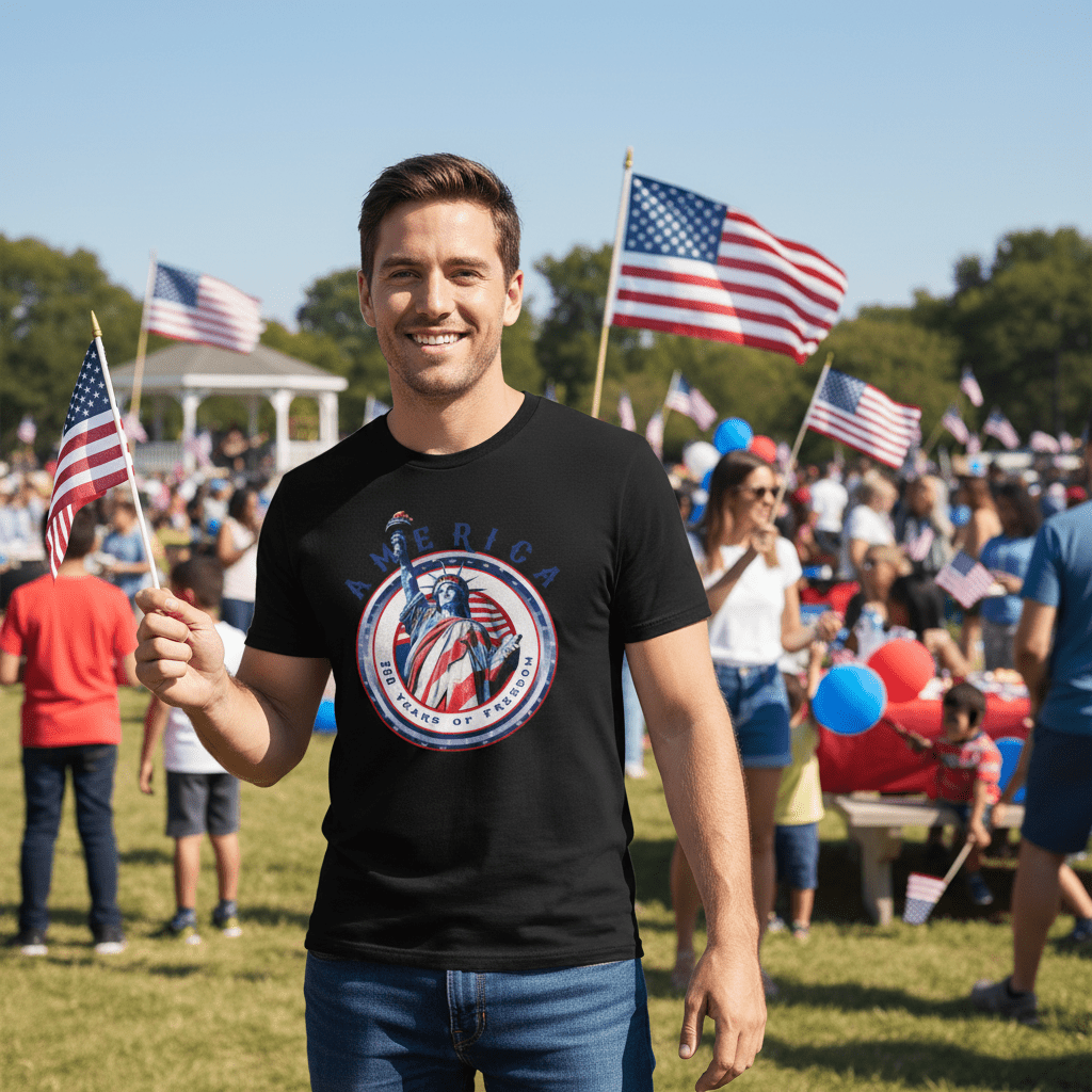 US Celebrates 250 Classic Unisex Tee - LBRT250 - 2 - US Celebrates 250