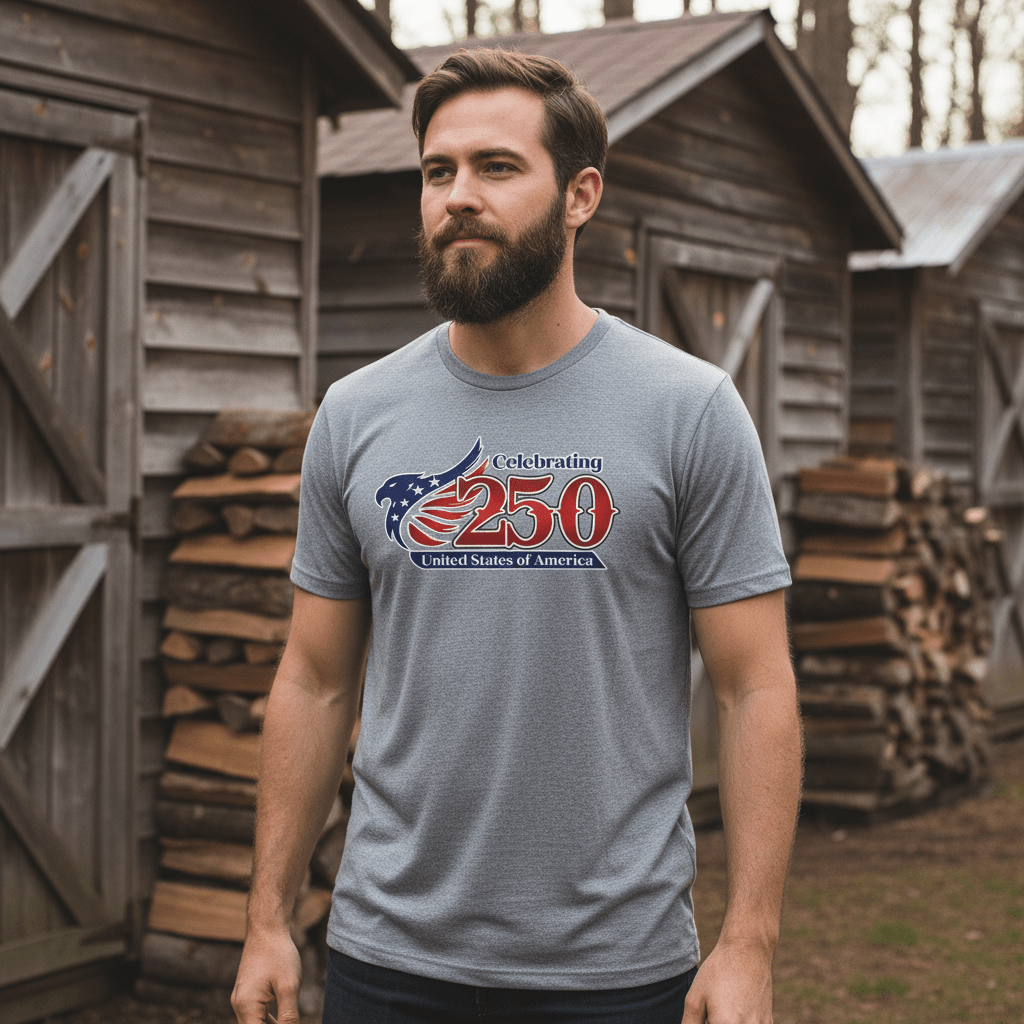 US Celebrates 250 Classic Unisex Tee - MAIN LOGO - US Celebrates 250