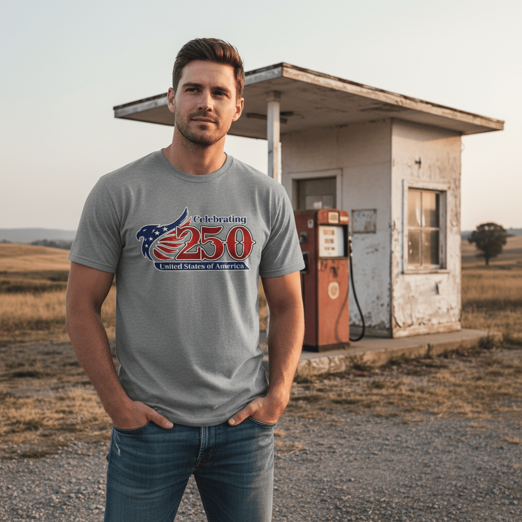 US Celebrates 250 Classic Unisex Tee - MAIN LOGO - US Celebrates 250
