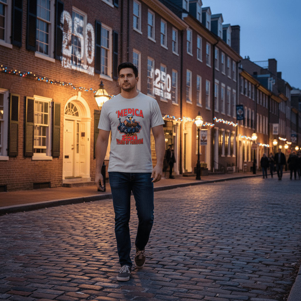 US Celebrates 250 Classic Unisex Tee - MERICA EG - US Celebrates 250
