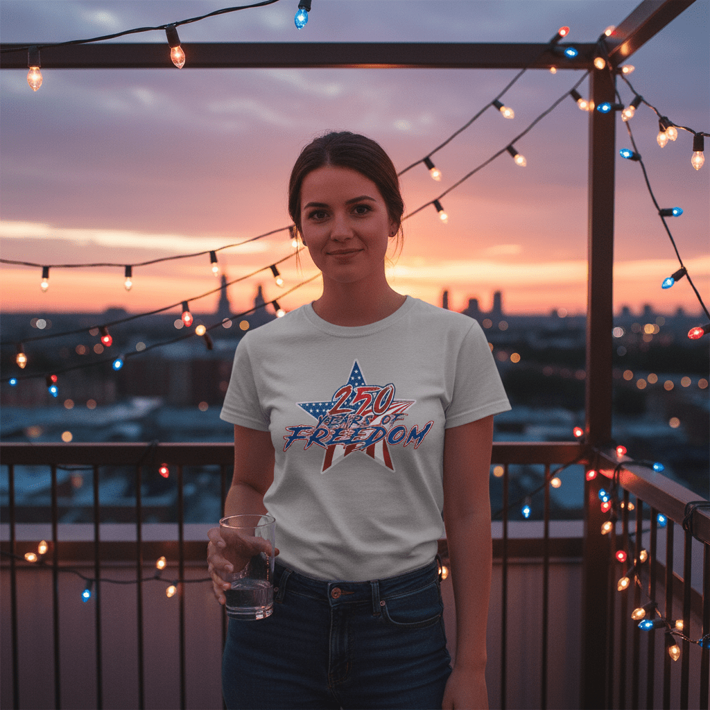 US Celebrates 250 Classic Unisex Tee - STAR FREE - US Celebrates 250
