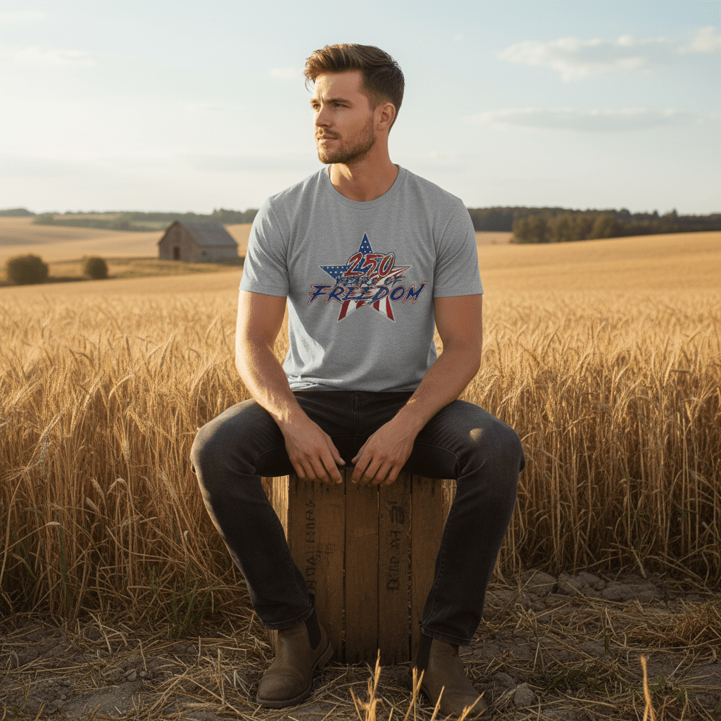 US Celebrates 250 Classic Unisex Tee - STAR FREE - US Celebrates 250