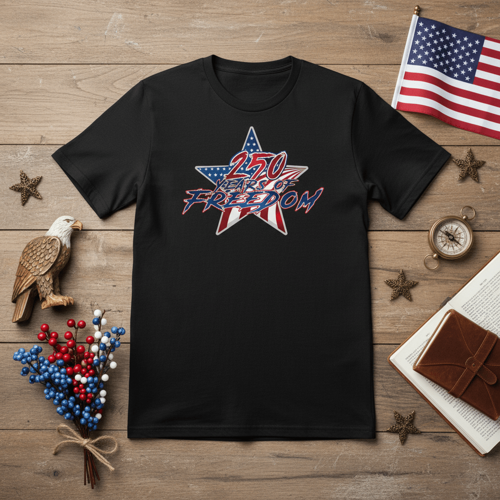 US Celebrates 250 Classic Unisex Tee - STAR FREE - US Celebrates 250
