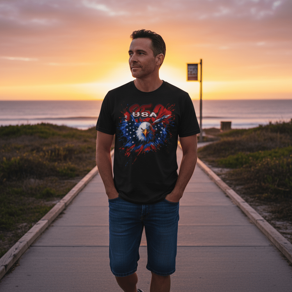 US Celebrates 250 Classic Unisex Tee - WTP EAGLE - US Celebrates 250