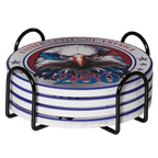 US Celebrates 250 Coaster Sets - EAGLE Edition - US Celebrates 250