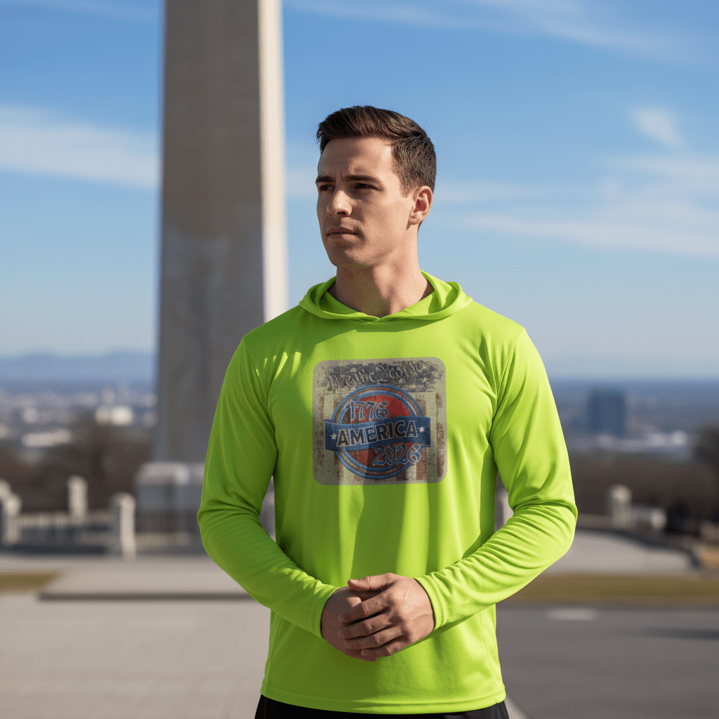 Long Sleeve Hooded Tee - 1776-2026 | Official US 250 Gear