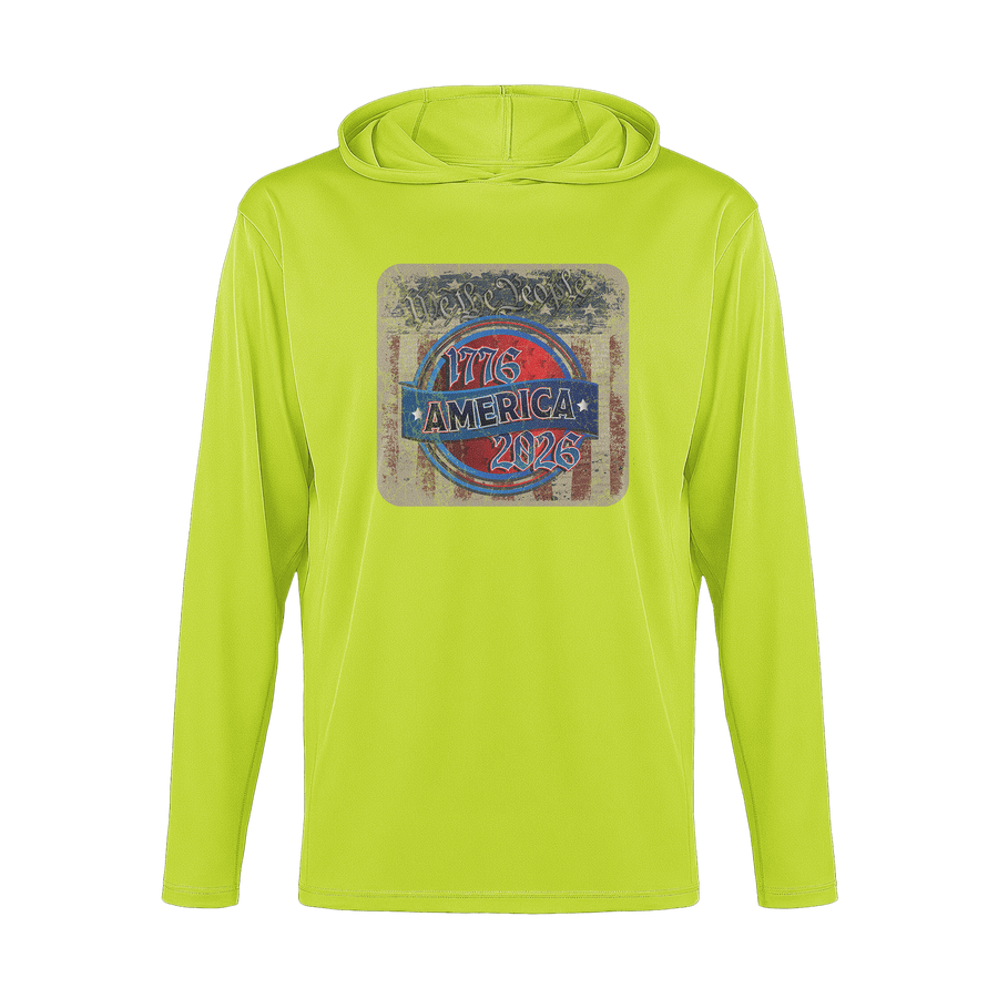 Long Sleeve Hooded Tee - 1776-2026 | Official US 250 Gear
