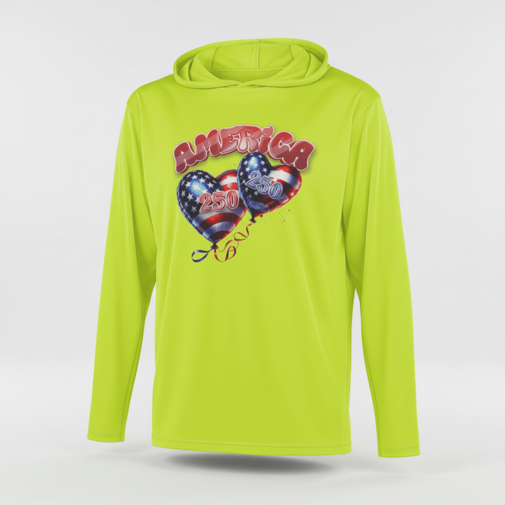 Long Sleeve Hooded Tee - BALLONS | Official US 250 Gear