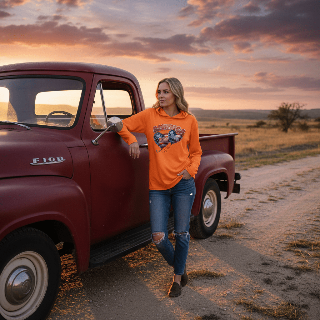 Long Sleeve Hooded Tee - BALLONS | Official US 250 Gear