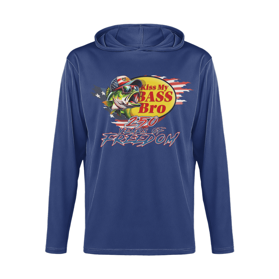 Long Sleeve Hooded Tee - BASS 250 | Official US 250 Stylish