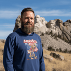 US Celebrates 250 Long Sleeve Hooded Tee - BGFT BRO - US Celebrates 250