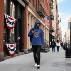 US Celebrates 250 Long Sleeve Hooded Tee - BLK EAGLE - US Celebrates 250