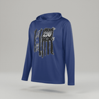 US Celebrates 250 Long Sleeve Hooded Tee - BRUNGE - B - US Celebrates 250