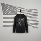 US Celebrates 250 Long Sleeve Hooded Tee - BRUNGE - B - US Celebrates 250